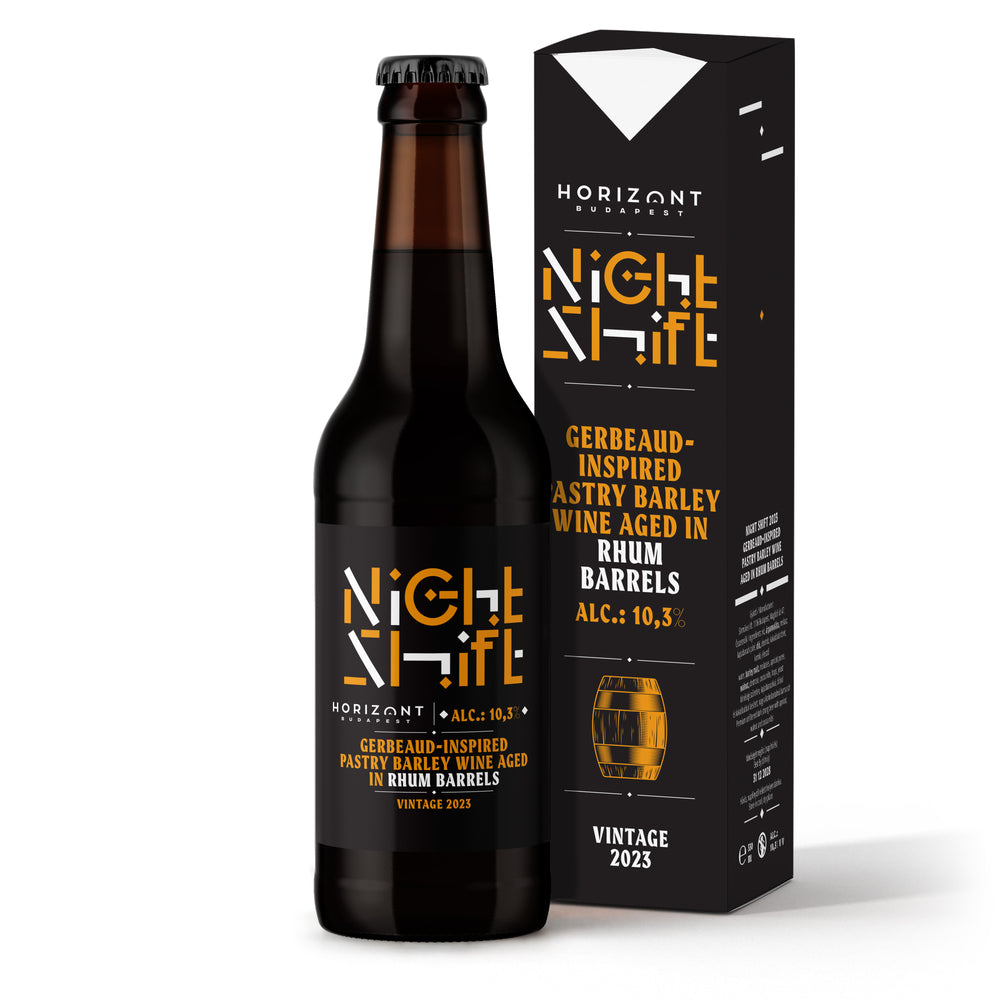 Night Shift 2023 Gerbeaud-inspired Pastry Barley Wine Aged in Rhum Barrels