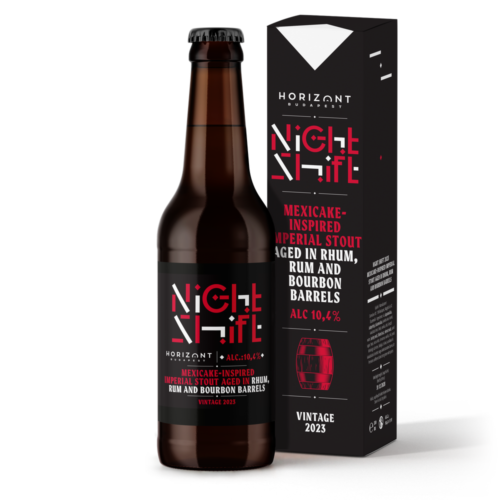 Night Shift 2023 Mexicake-inspired Imperial Stout Aged in Rhum, Rum and Bourbon Barrels