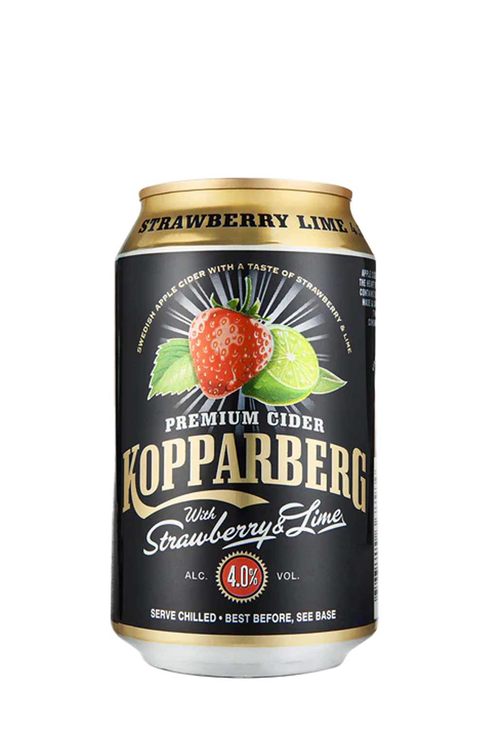 Koppaberg Cider Strawberrry Lime | קופרברג סיידר תות ליים