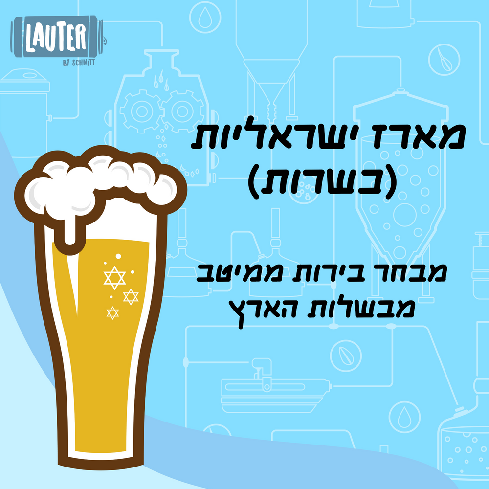 מארז בירות ישראליות | מיקס של 6 בירות קראפט ישראליות