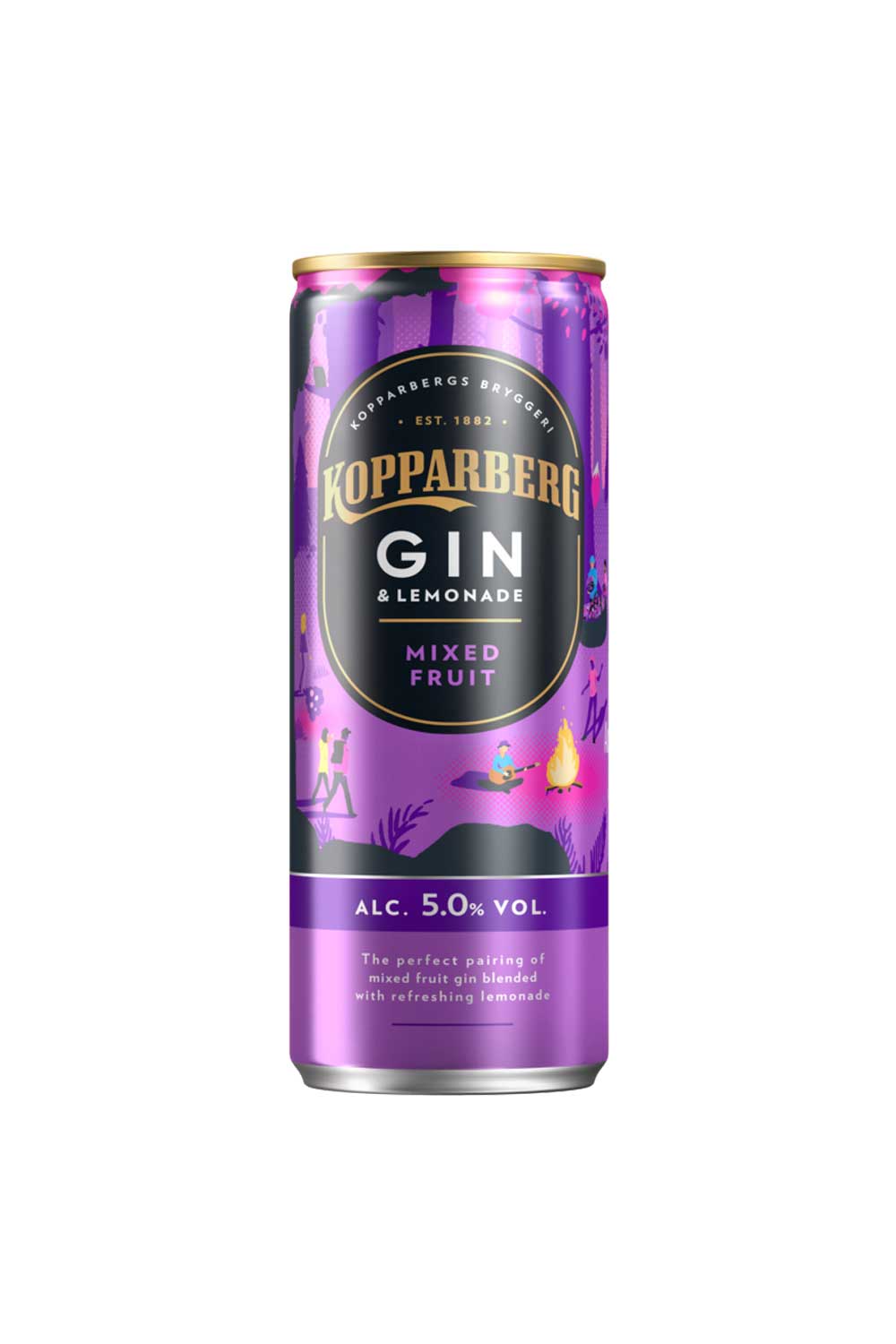 Koppaberg Gin Lemonade Mixed Fruit | קופרברג ג'ין לימונדה מיקס פירות