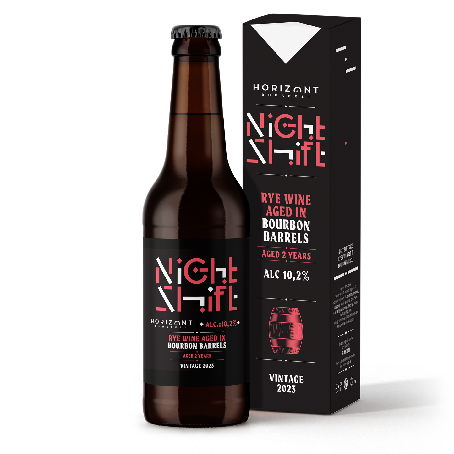 Night Shift 2023 Rye Wine Aged in Bourbon Barrels