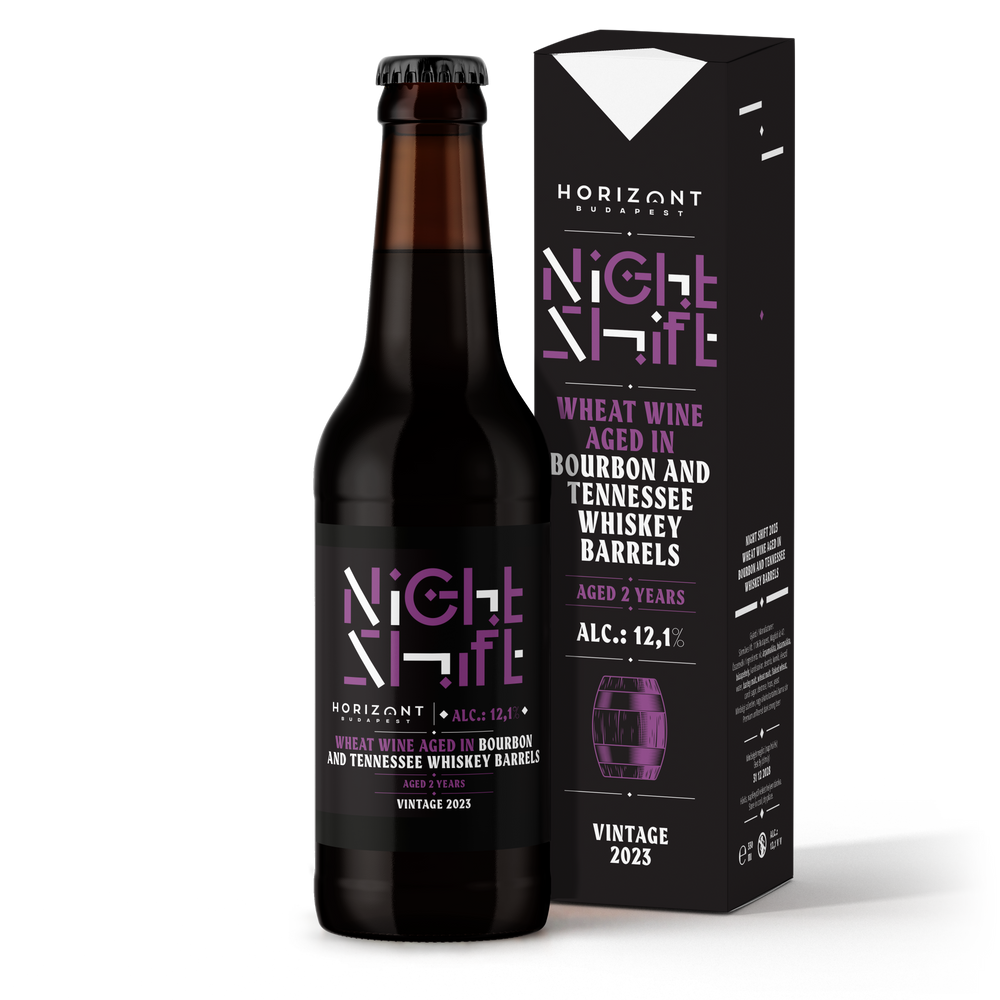 Night Shift 2023 Wheat Wine Aged in Bourbon and Tennessee Whiskey Barrels